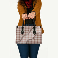 Beige Hawaii Palaka Leather Bag Hawaiian Pikake Lei