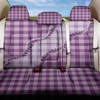 Violet Hawaii Palaka Back Car Seat Cover Hawaiian Pikake Lei