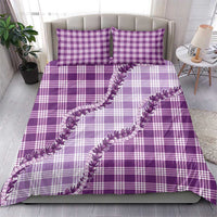 Violet Hawaii Palaka Bedding Set Hawaiian Pikake Lei