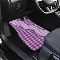 Violet Hawaii Palaka Car Mats Hawaiian Pikake Lei
