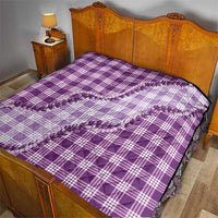 Violet Hawaii Palaka Quilt Hawaiian Pikake Lei