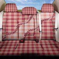 Red Hawaii Palaka Back Car Seat Cover Hawaiian Pikake Lei