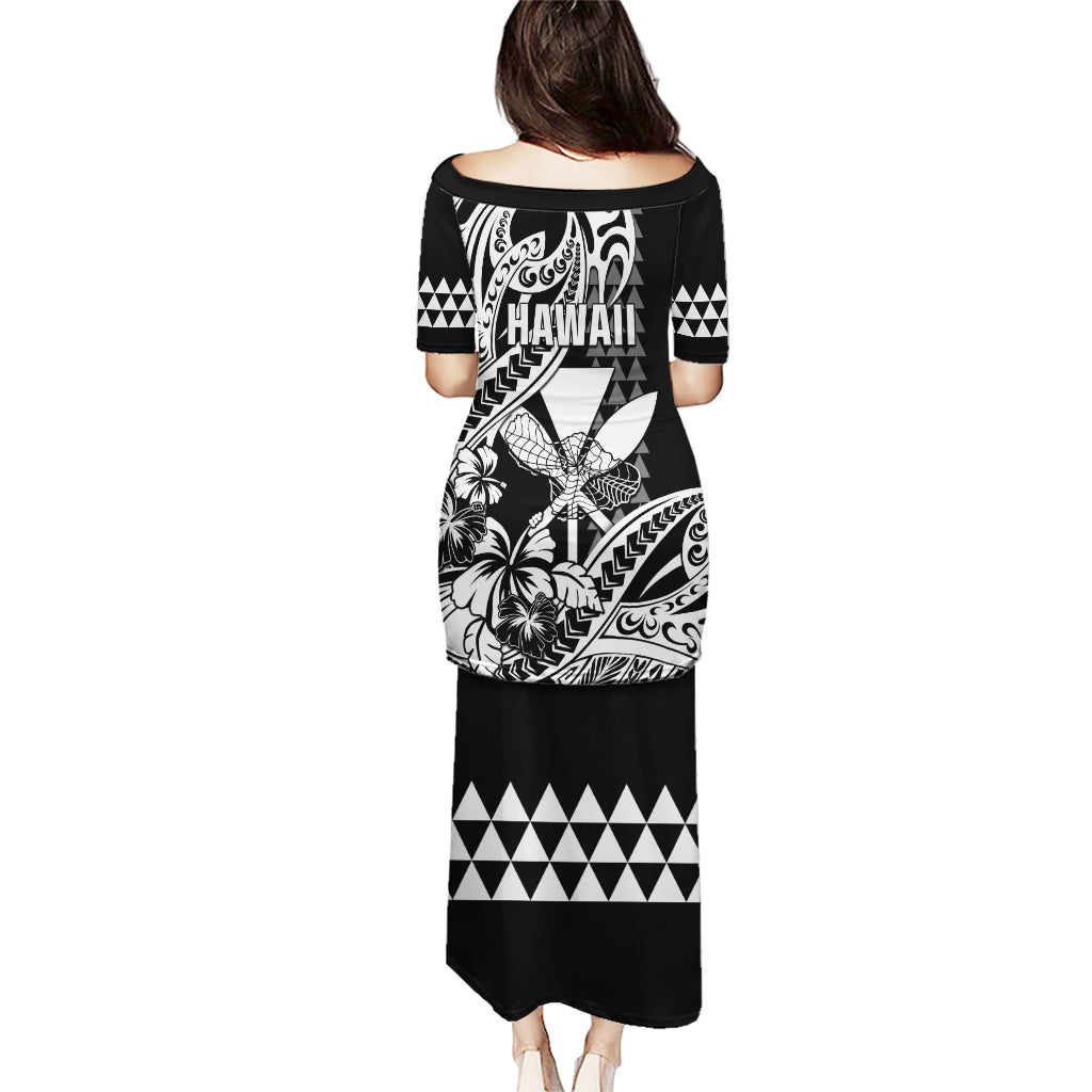 Hawaii Maui Upena Kiloi Puletasi Kakau Tribal Pattern Black Version