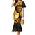 Personalised Kiribati Independence Day Family Matching Mermaid Dress and Hawaiian Shirt 46th Anniversary