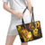 Personalised Kiribati Independence Day Leather Tote Bag 46th Anniversary