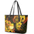 Personalised Kiribati Independence Day Leather Tote Bag 46th Anniversary