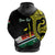 Personalised Vanuatu Penama Day Zip Hoodie Grunge Flag Style - Polynesian Pride