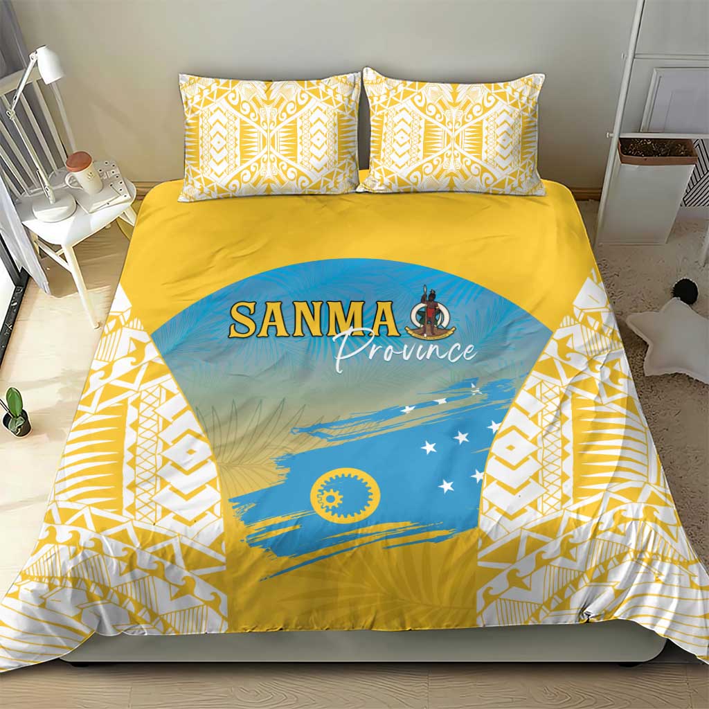 Vanuatu Sanma Day Bedding Set Special Style - Polynesian Pride