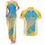 Personalised Vanuatu Sanma Day Couples Matching Tank Maxi Dress and Hawaiian Shirt Special Style - Polynesian Pride