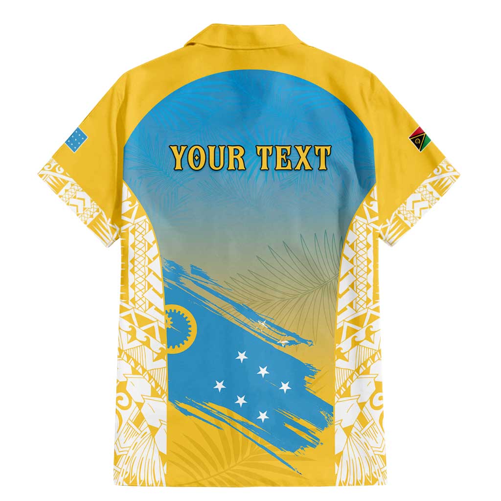 Personalised Vanuatu Sanma Day Family Matching Mermaid Dress and Hawaiian Shirt Special Style LT05 - Polynesian Pride