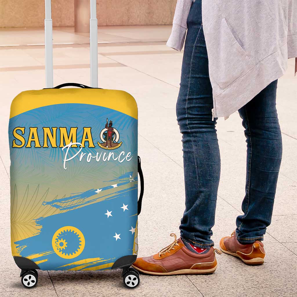 Vanuatu Sanma Day Luggage Cover Special Style - Polynesian Pride