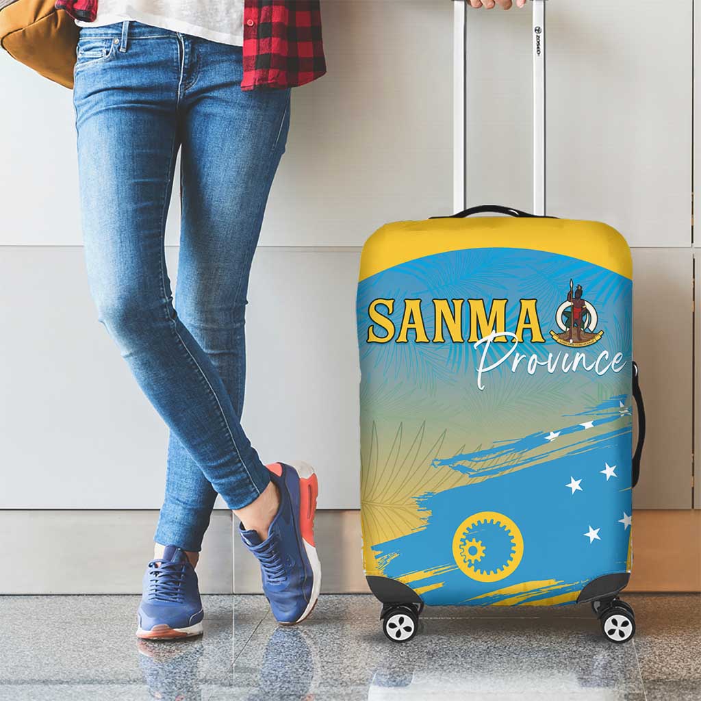 Vanuatu Sanma Day Luggage Cover Special Style - Polynesian Pride