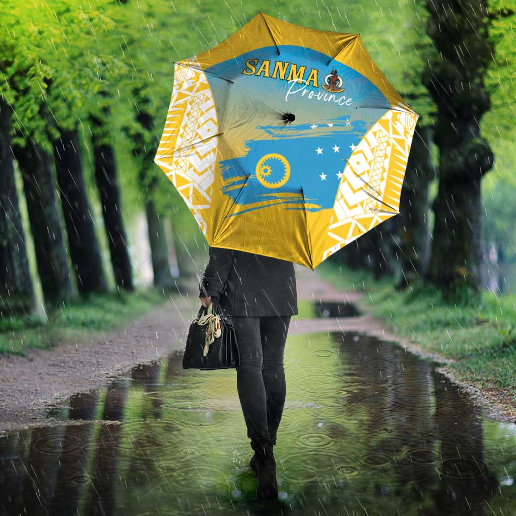 Vanuatu Sanma Day Umbrella Special Style - Polynesian Pride