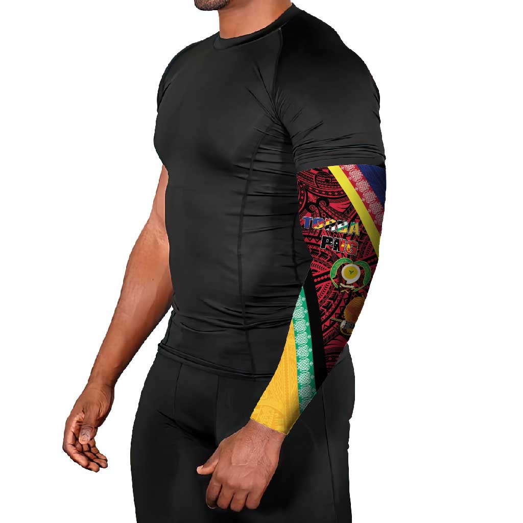 Love Torba PNG Day Arm Sleeves Together We Grow - Polynesian Pride