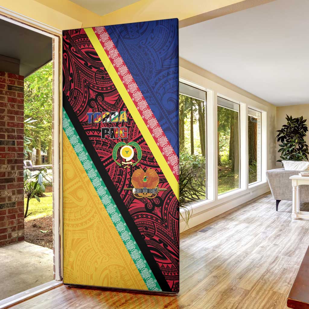 Love Torba PNG Day Door Cover Together We Grow LT05 - Polynesian Pride