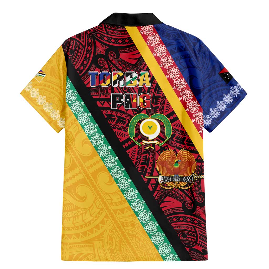 Love Torba PNG Day Family Matching Mermaid Dress and Hawaiian Shirt Together We Grow LT05 - Polynesian Pride