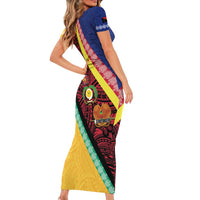 Love Torba PNG Day Family Matching Short Sleeve Bodycon Dress and Hawaiian Shirt Together We Grow LT05 - Polynesian Pride