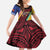 Love Torba PNG Day Kid Short Sleeve Dress Together We Grow - Polynesian Pride