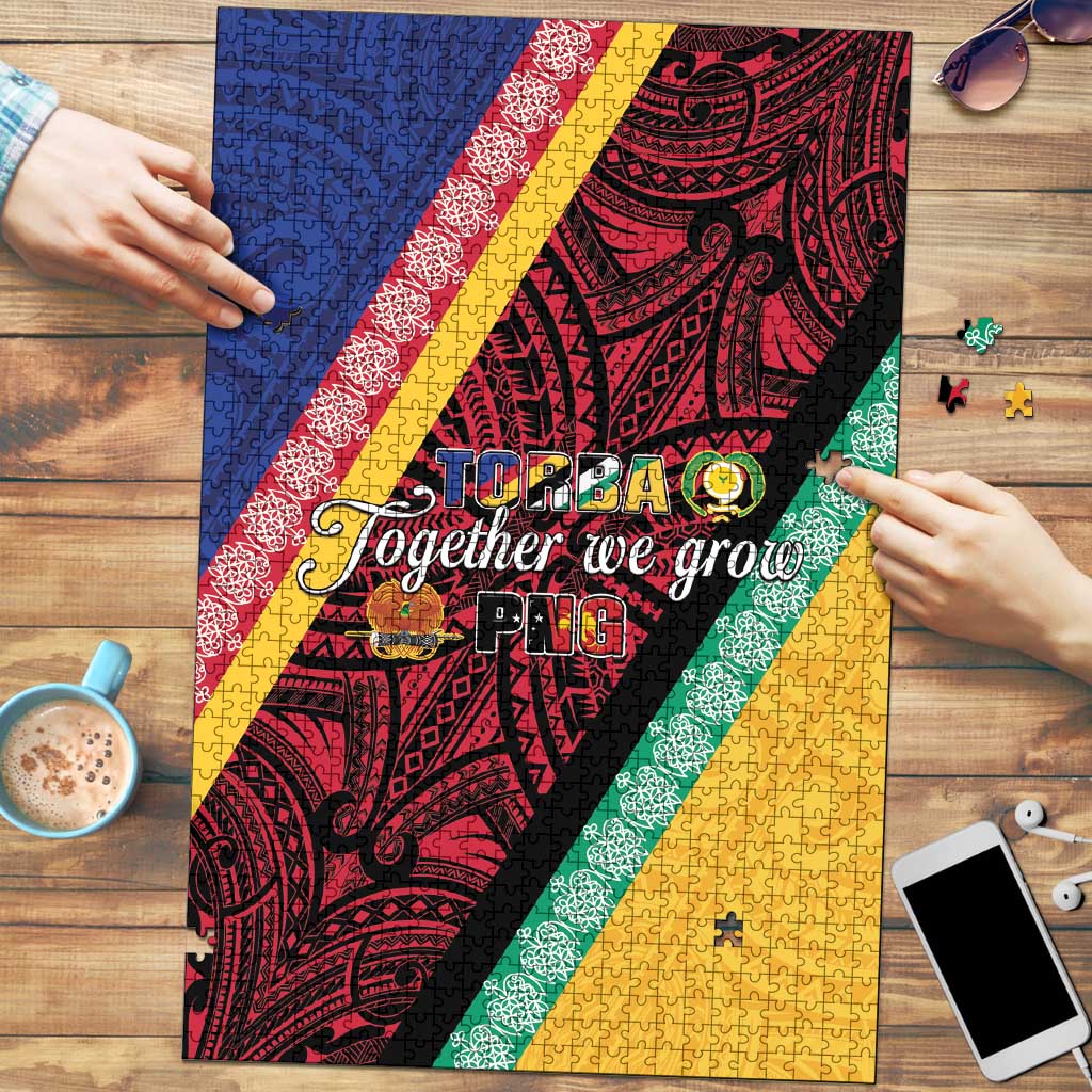 Love Torba PNG Day Puzzle Together We Grow - Polynesian Pride