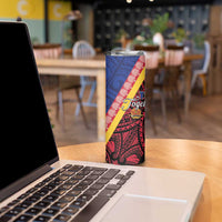 Love Torba PNG Day Skinny Tumbler Together We Grow - Polynesian Pride