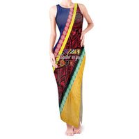 Love Torba PNG Day Tank Maxi Dress Together We Grow - Polynesian Pride