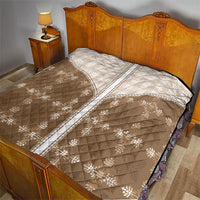 Beige Hawaii Paniolo Quilt Motif Quilt LT05 - Polynesian Pride