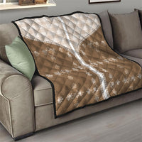 Beige Hawaii Paniolo Quilt Motif Quilt LT05 - Polynesian Pride