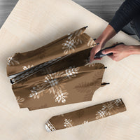 Beige Hawaii Paniolo Quilt Motif Umbrella LT05 - Polynesian Pride