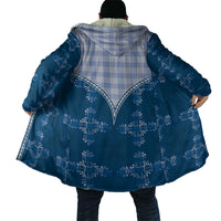 Blue Hawaii Paniolo Quilt Motif Cloak LT05 - Polynesian Pride