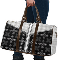 Black Hawaii Paniolo Quilt Motif Travel Bag LT05 - Polynesian Pride