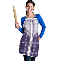 Purple Hawaii Paniolo Quilt Motif Apron LT05 - Polynesian Pride