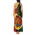 Personalized Papua New Guinea Chimbu Province Tank Maxi Dress Mix Coat Of Arms Polynesian Pattern LT05 - Polynesian Pride