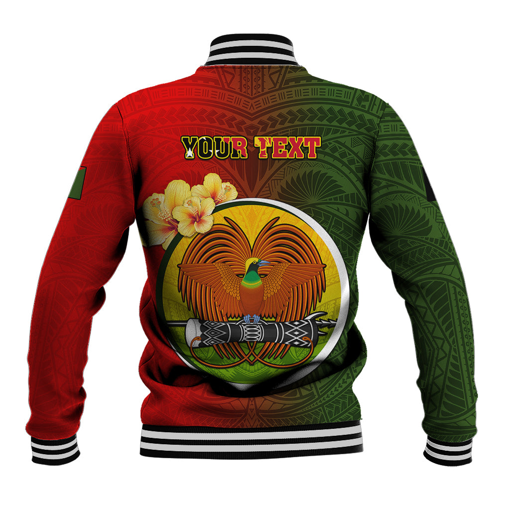 Personalized Papua New Guinea Eastern Highlands Province Baseball Jacket Mix Coat Of Arms Polynesian Pattern LT05 - Polynesian Pride
