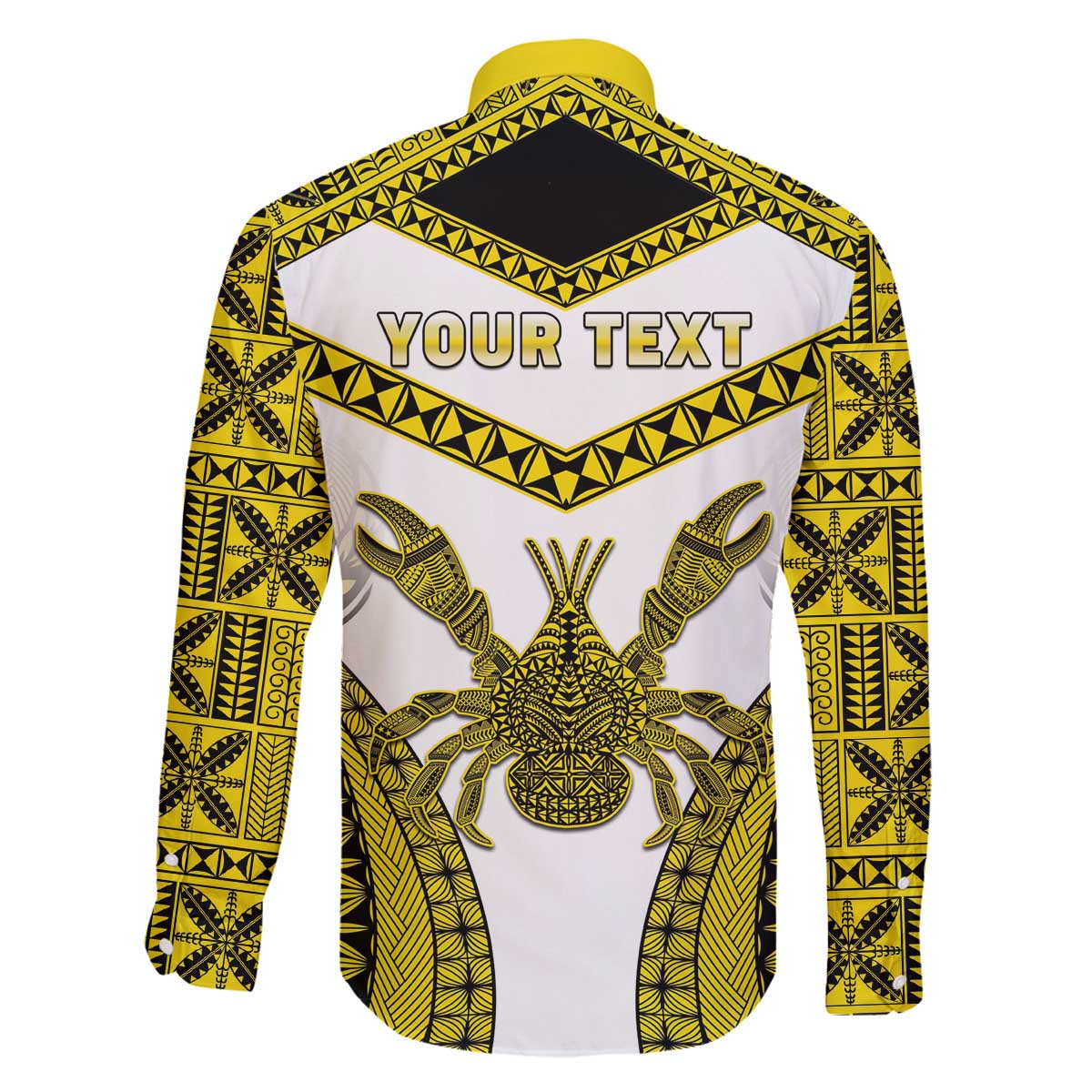 Personalised Niue The Rock Of Polynesia Family Matching Off Shoulder Short Dress and Hawaiian Shirt Peniamina Gospel Day Yellow Version LT05 - Polynesian Pride