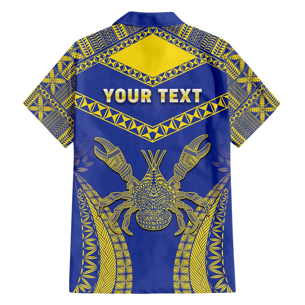 Personalised Niue The Rock Of Polynesia Family Matching Long Sleeve Bodycon Dress and Hawaiian Shirt Peniamina Gospel Day Blue Version LT05 - Polynesian Pride