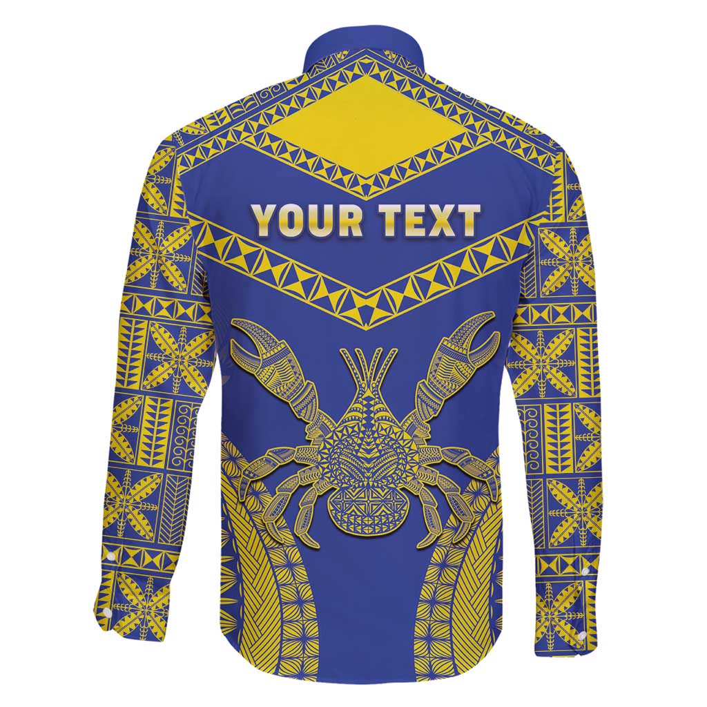 Personalised Niue The Rock Of Polynesia Family Matching Mermaid Dress and Hawaiian Shirt Peniamina Gospel Day Blue Version LT05 - Polynesian Pride