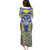 Personalised Niue The Rock Of Polynesia Family Matching Puletasi and Hawaiian Shirt Peniamina Gospel Day Blue Version