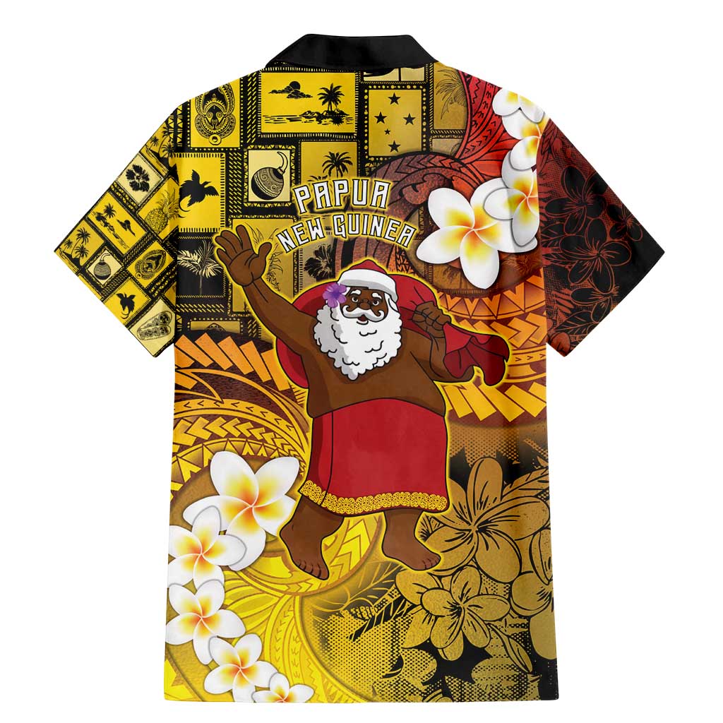 Papua New Guinea Retro Christmas Family Matching Mermaid Dress and Hawaiian Shirt Hamamas Krismas LT05 - Polynesian Pride