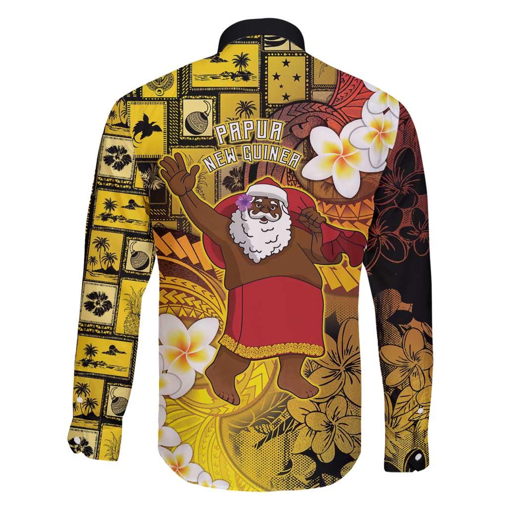 Papua New Guinea Retro Christmas Family Matching Mermaid Dress and Hawaiian Shirt Hamamas Krismas LT05 - Polynesian Pride