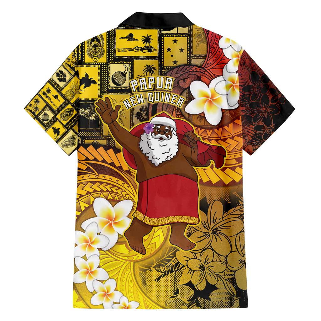 Papua New Guinea Retro Christmas Family Matching Tank Maxi Dress and Hawaiian Shirt Hamamas Krismas LT05 - Polynesian Pride