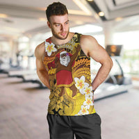 Papua New Guinea Retro Christmas Men Tank Top Hamamas Krismas - Polynesian Pride