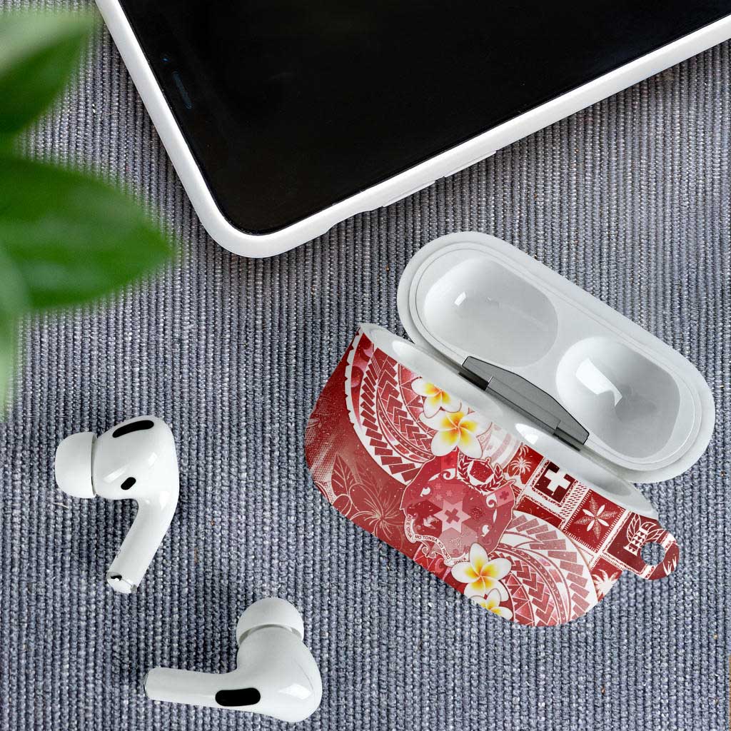 Tonga Christmas AirPods Case Kilisimasi Fiefia Retro Style Red - Polynesian Pride