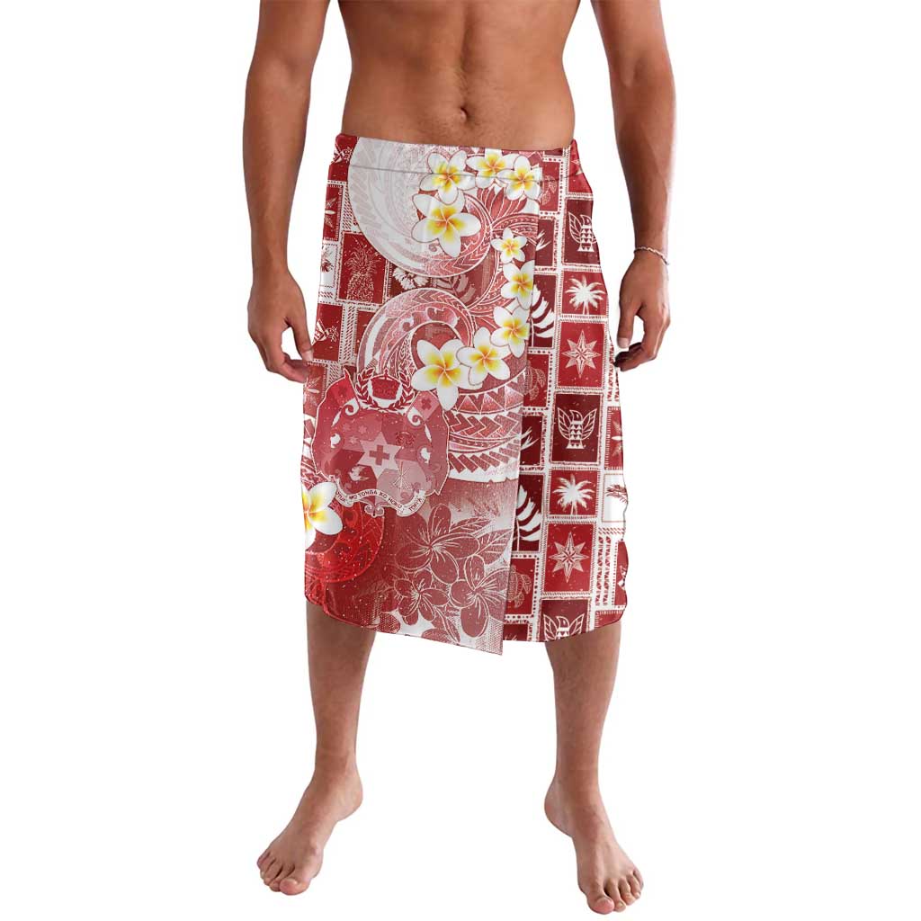 Tonga Christmas Lavalava Kilisimasi Fiefia Retro Style Red - Polynesian Pride