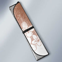 Tonga Christmas Auto Sun Shade Kilisimasi Fiefia Retro Style Brown - Polynesian Pride