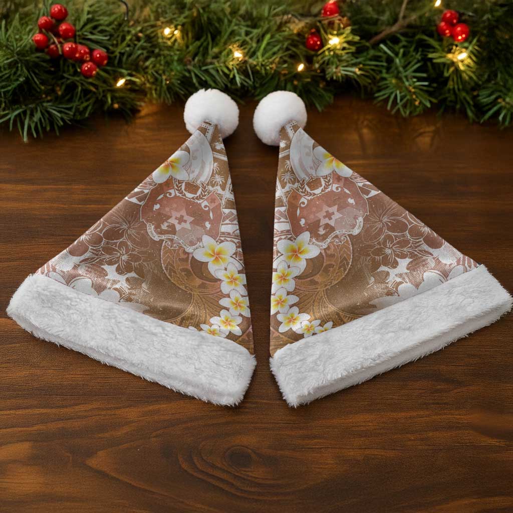 Tonga Christmas Santa Hat Kilisimasi Fiefia Retro Style Brown - Polynesian Pride