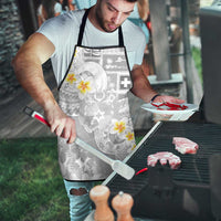 Tonga Christmas Apron Kilisimasi Fiefia Retro Style White - Polynesian Pride