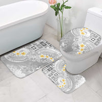 Tonga Christmas Bathroom Set Kilisimasi Fiefia Retro Style White - Polynesian Pride