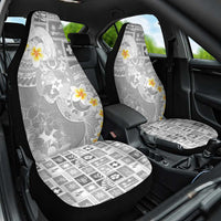 Tonga Christmas Car Seat Cover Kilisimasi Fiefia Retro Style White - Polynesian Pride