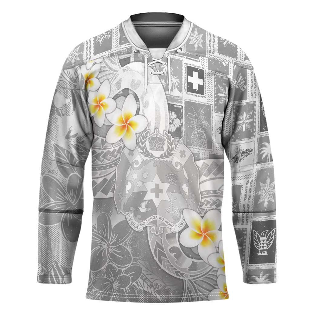 Tonga Christmas Hockey Jersey Kilisimasi Fiefia Retro Style White - Polynesian Pride