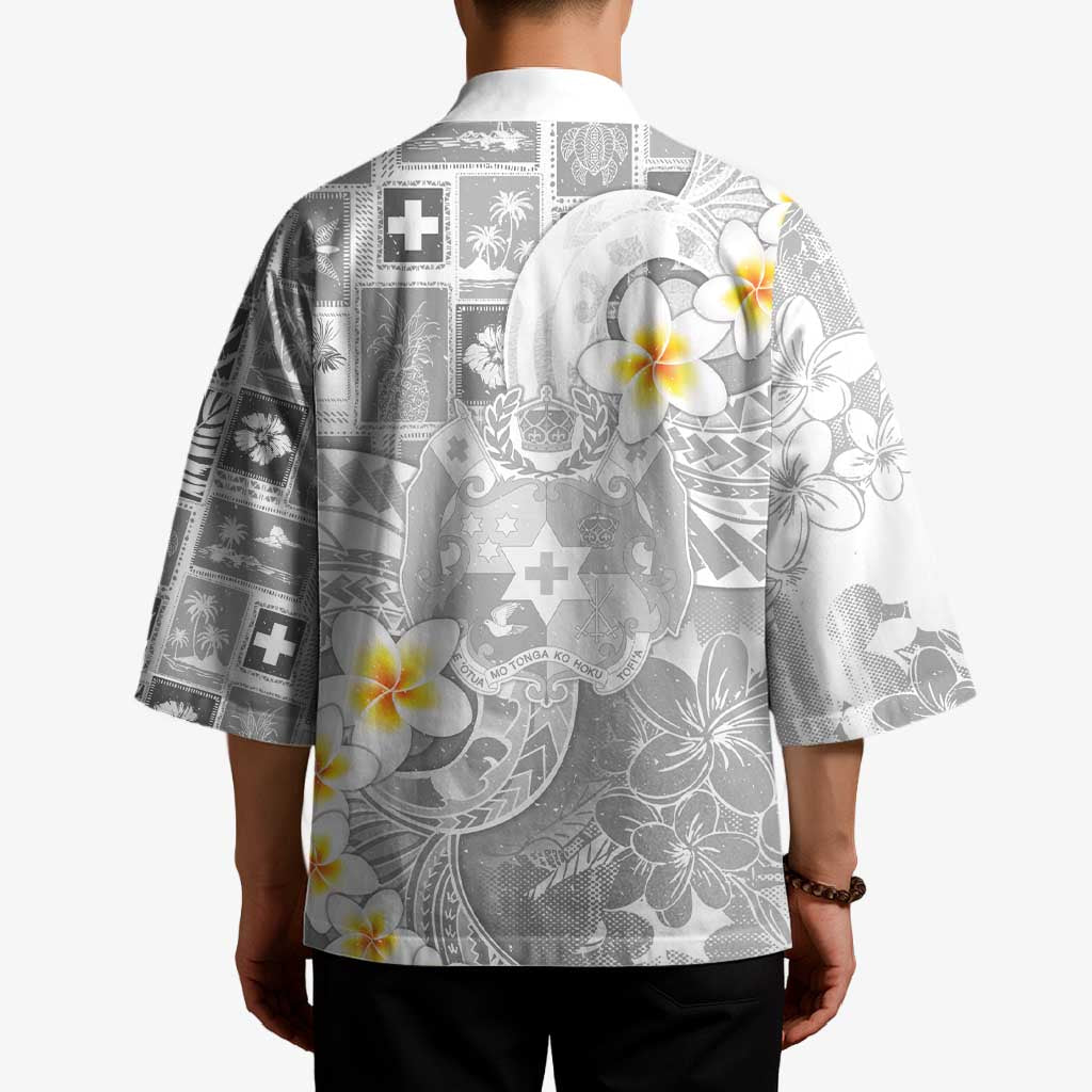 Tonga Christmas Kimono Kilisimasi Fiefia Retro Style White - Polynesian Pride
